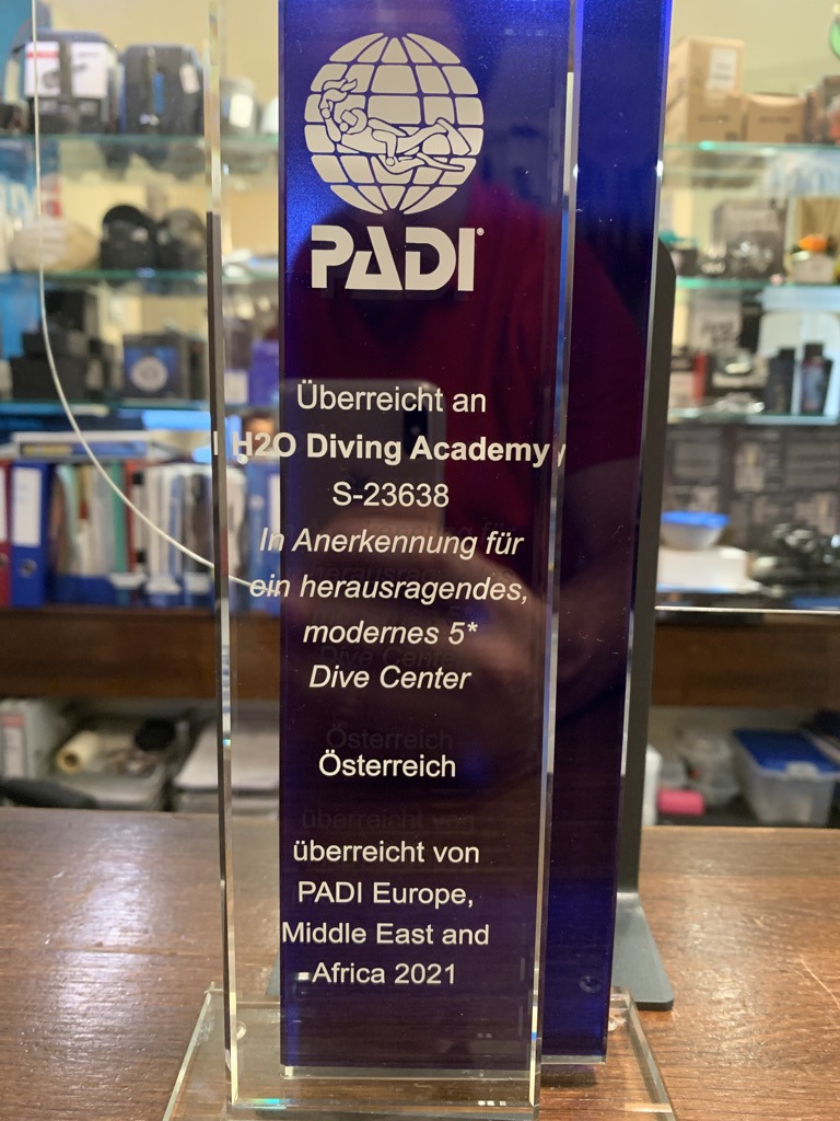 PADI Award 5 Star Center